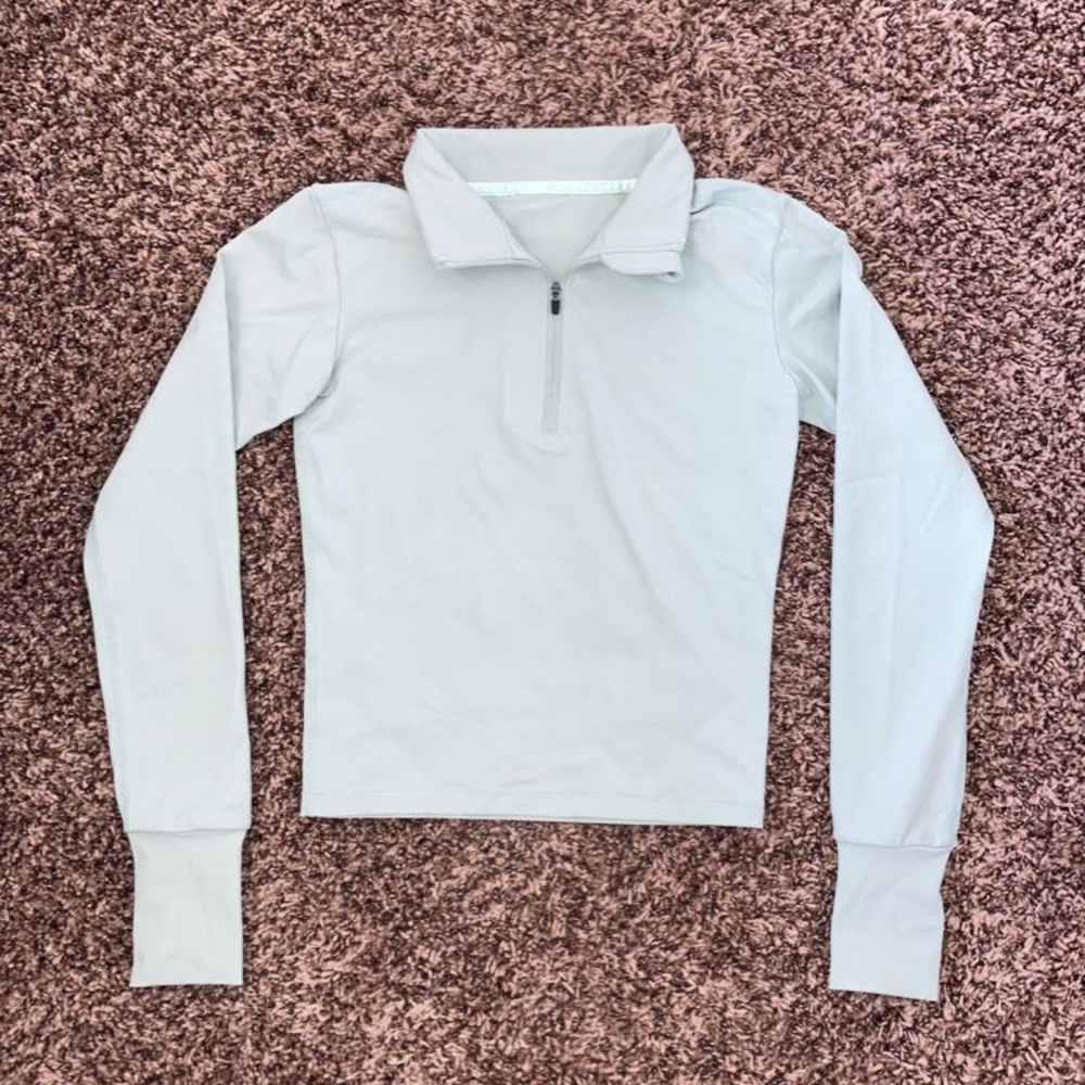Paragon Fitwear Light Gray Crop Top